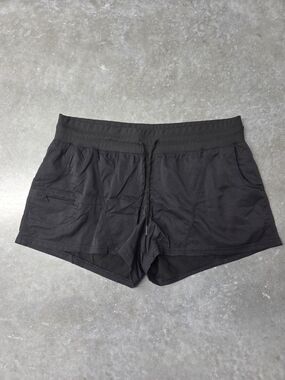 Athletic Works Black Women's Drawstring Athletic Shorts